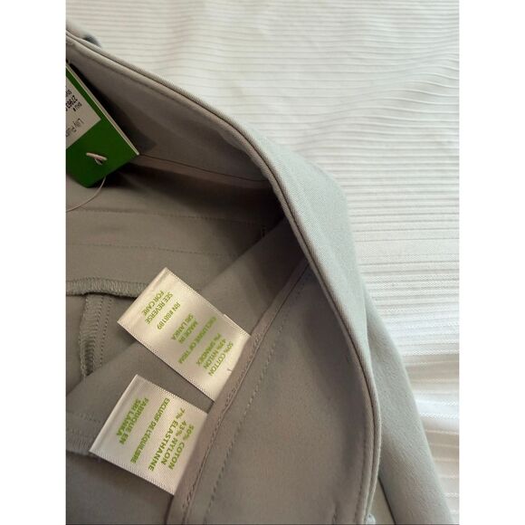 NWT Lilly Pulitzer Chantal Stretch Dinner Pant Palm Beach Grey Size 0 New - Picture 8 of 10